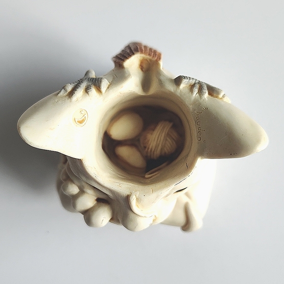 NEW Harmony Kingdom Cat and Bird Trinket Box Turdus Felidae 1999 Treasure Jests - Picture 7 of 10